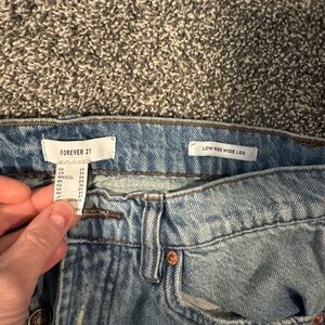 Forever 21 Blue Denim Jeans